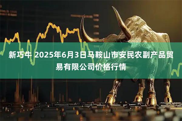 新巧牛 2025年6月3日马鞍山市安民农副产品贸易有限公司价格行情